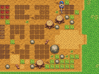 Older mockup of the farm